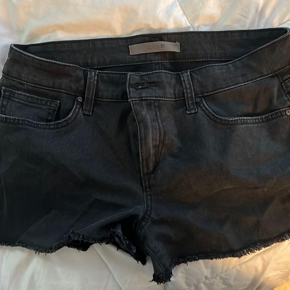 Joe’s Jeans black jean shorts